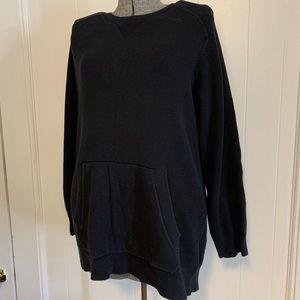 Modern Amusement Boyfriend Sweater with Front Pocket Medium 170